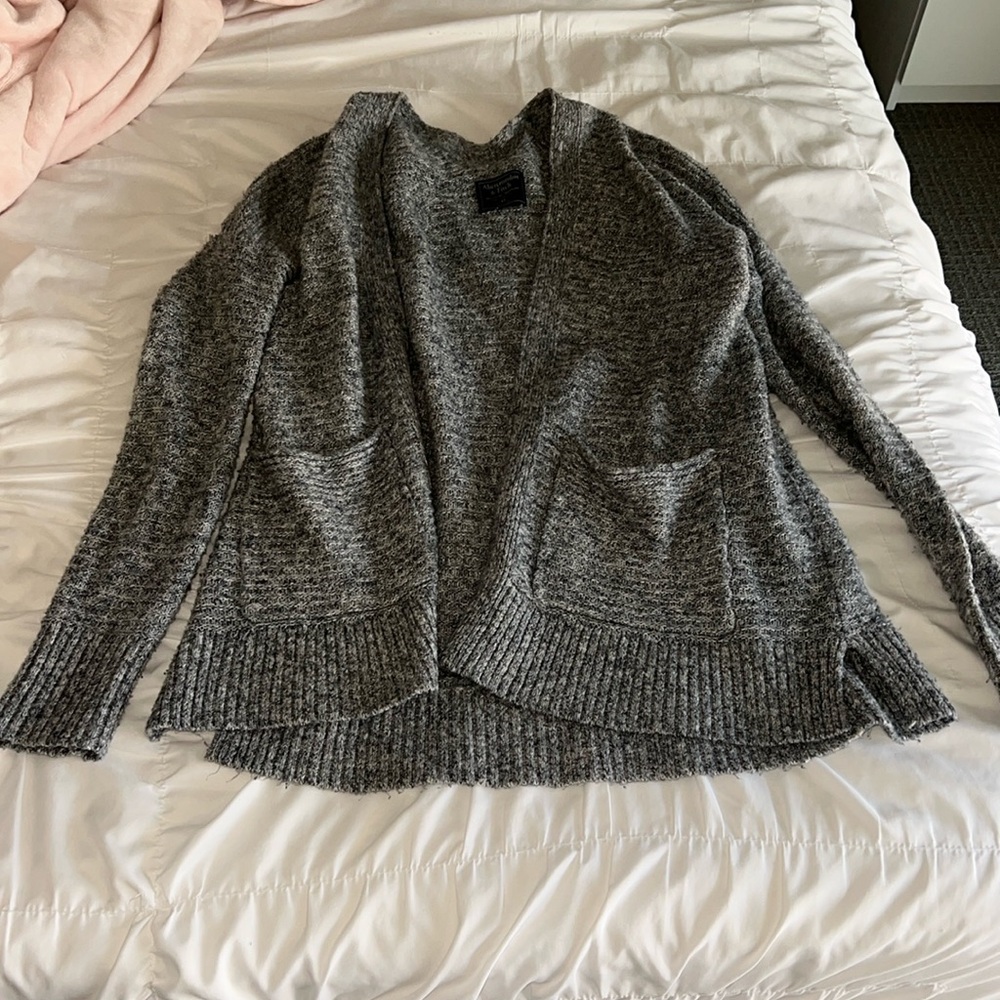 Dark grey cardigan